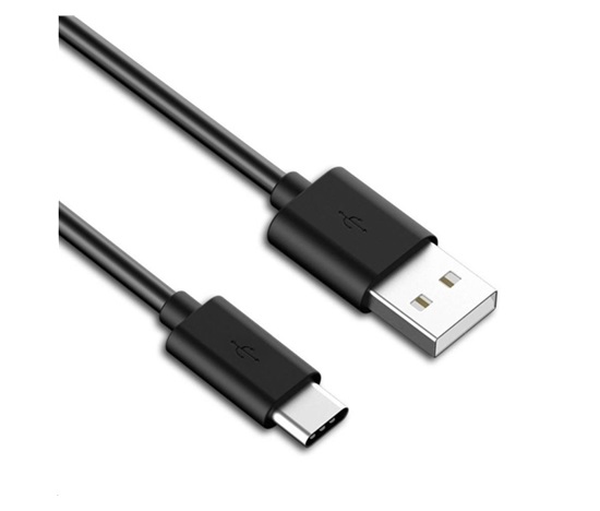 Kábel USB PREMIUMCORD 3.1 C/M - USB 2.0 A/M, rýchlonabíjací prúd 3A, 2 m, čierna