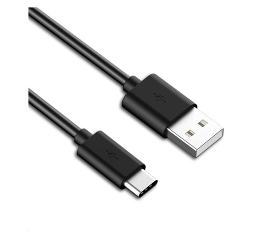 Kábel USB PREMIUMCORD 3.1 C/M - USB 2.0 A/M, rýchlonabíjací prúd 3A, 3 m, čierna