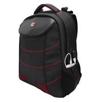 Bestlife herný batoh pre 17" notebook s usb konektormi na nabíjanie