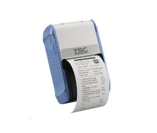 TSC Alpha-2R, 8 bodov/mm (203 dpi), USB, Wi-Fi, biela, modrá