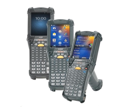 Zebra MC9200 Premium, 1D, SR, BT, Wi-Fi, pištoľ, disp., IST, WEC 7