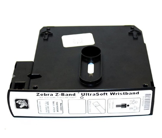 Náramok Zebra Z-Band UltraSoft, pre dospelých, biely