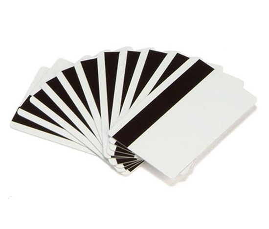 Plastová karta Zebra, HiCo, 500ks.