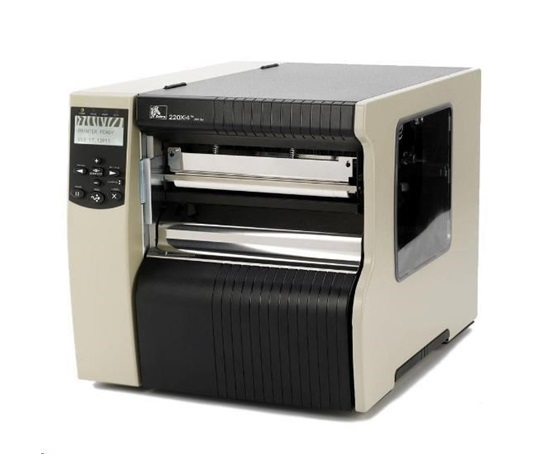 Zebra 220Xi4, 8 bodov/mm (203 dpi), rezačka, ZPLII, tlačový server (ethernet, wifi)