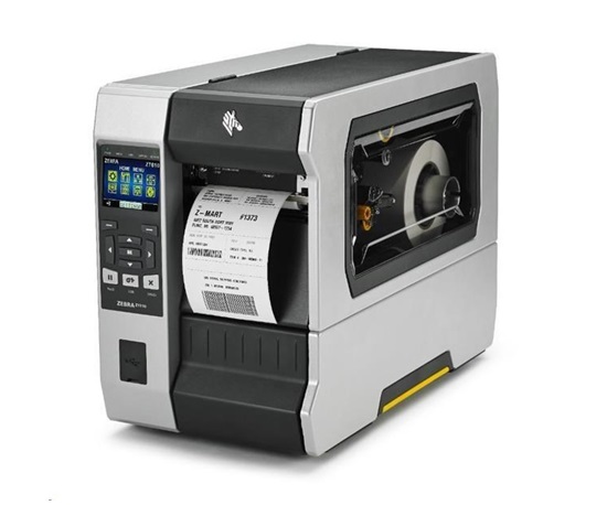 Zebra ZT610, 24 bodov/mm (600 dpi), disp., ZPL, ZPLII, USB, RS232, BT, Ethernet