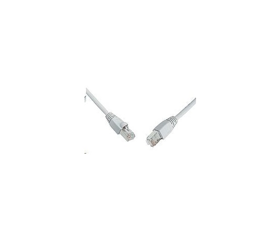 Solarix Patch kábel CAT5E SFTP PVC 5m sivý odolný proti zachyteniu C5E-315GY-5MB