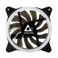 Obojstranný kruhový ventilátor CHIEFTEC AF-12RGB so 6-pinovým konektorom pre modely GL/GP