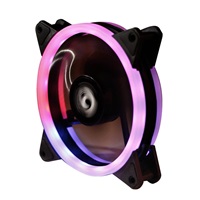 Obojstranný kruhový ventilátor CHIEFTEC AF-12RGB so 6-pinovým konektorom pre modely GL/GP