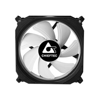 Dúhový ventilátor CHIEFTEC TORNADO CF-1225RGB so 6-pinovým konektorom pre GR-01B/CF-3012-RGB