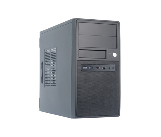 CHIEFTEC Mesh Series/mATX, CT-04B, 350W, čierna, USB 3.