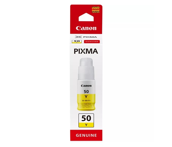 Canon BJ INK GI-50 Y (fľaštička so žltým atramentom)