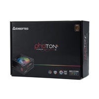 CHIEFTEC Photon Series, CTG-750C-RGB, 750W, 12cm RGB ventilátor, Active PFC, modulárny, maloobchod, 85+