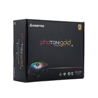 Napájací zdroj CHIEFTEC Photon Gold, GDP-650C-RGB, 650W, ATX-12V V.2.3/EPS-1alt01-202V, PS-2, 14cm RGB ventilátor, >90%