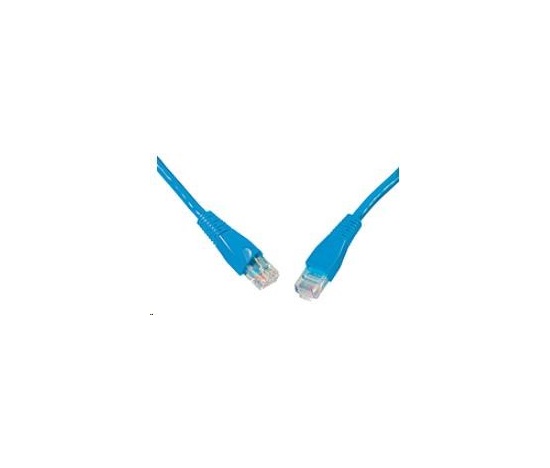 Solarix Patch kábel CAT5E UTP PVC 20m modrý odolný proti zaseknutiu C5E-114BU-20MB