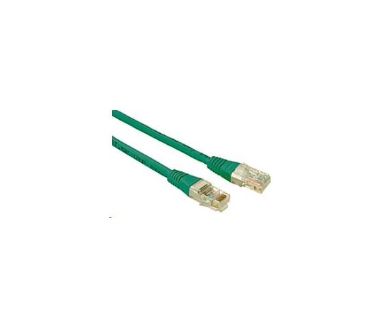 Solarix Patch kábel CAT5E UTP PVC 2 m zelený, odolný proti zasekávaniu C5E-155GR-2MB