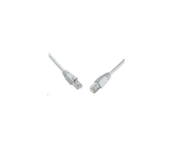 Solarix Patch kábel CAT6 SFTP PVC 10m sivý odolný proti zachytávaniu C6-315GY-10MB