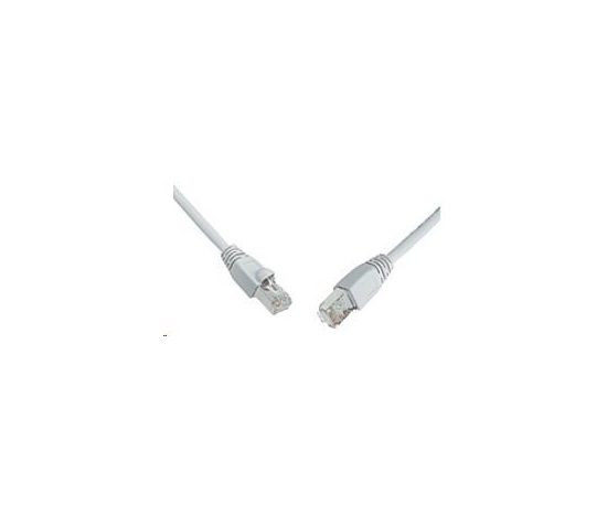 Solarix Patch kábel CAT6 SFTP PVC 1m sivý odolný proti zachyteniu C6-315GY-1MB