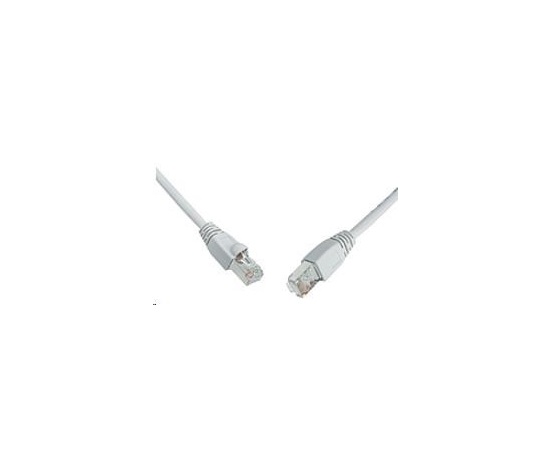 Solarix Patch kábel CAT6 SFTP PVC 5m sivý odolný proti zachyteniu C6-315GY-5MB