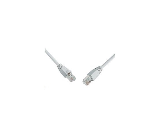 Solarix Patch kábel CAT6 SFTP PVC 7m sivý odolný proti zachyteniu C6-315GY-7MB