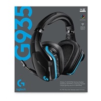 Logitech herní sluchátka G935, Wireless 7.1, LIGHTSYNC Gaming Headset - EMEA