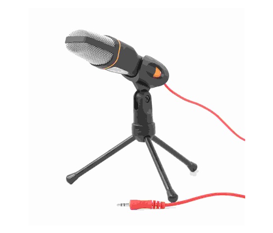 Stolný mikrofón GEMBIRD MIC-D-03, HQ, čierny