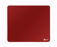 C-TECH Podložka pod myš MP-01, červená, 320x270x4mm, obšité okraje