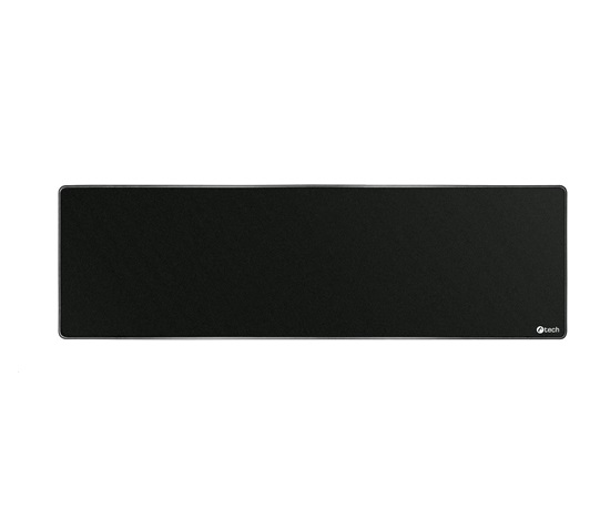 C-TECH Podložka pod myš MP-01XL, čierna, 900x270x4mm, obšité okraje
