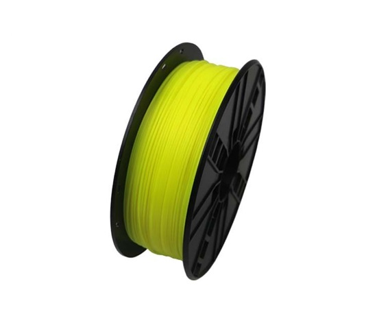 GEMBIRD Tlačová struna (filament) PLA, 1,75 mm, 1 kg, fluorescenčná, žltá