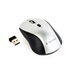 Myš GEMBIRD MUSW-4B-02-BS, čierno-strieborná, bezdrôtová, USB nano prijímač
