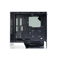 IN WIN 905, Mid Tower, priehľadná strana, bez zdroja napájania, strieborná