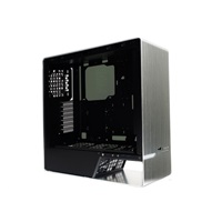 IN WIN case 905, Mid Tower, priehľadná bočnica, bez zdroja, titánovo šedá, oled, 3x Sirius ventilátor