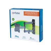 MANHATTAN Držiak LCD / TV na stenu, kĺbový, 13" až 27", 20 kg