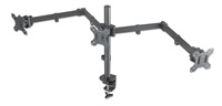 MANHATTAN Stolný držiak pre 3 LCD monitory, 13" až 27"
