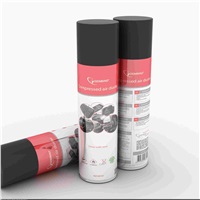 GEMBIRD Čistiaci sprej, stlačený vzduch CK-CAD-FL600-01, 600 ml