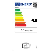Philips MT IPS LED 23,8" 242B9T/00 - panel IPS, 1920x1080, 50M:1, 250cd, HDMI, D-Sub, DVI-D, DP, USB, reproduktory, dotykový
