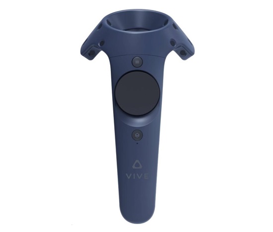 HTC Vive Controller 2.0 (2018), pohybový ovladač pro HTC Vive a Vice Pro, modrá/černá