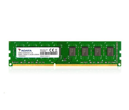 DIMM DDR3L 8GB 1600MHz CL11 ADATA Premier memory, 512x8, Bulk