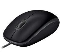Myš Logitech B110 Silent, čierna
