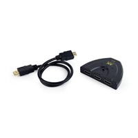 Dátový prepínač GEMBIRD HDMI, 3-cestný