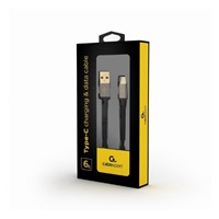 GEMBIRD Kábel CABLEXPERT USB A samec/Micro B samec 2.0, 1,8 m, opletené, čierne, blister