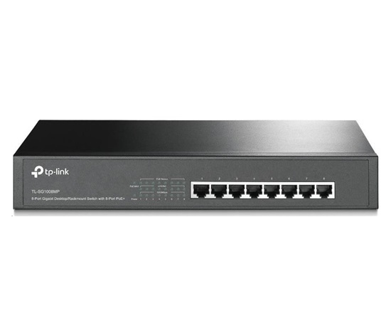 TP-Link switch TL-SG1008MP (8xGbE, 8x PoE+, 153W)