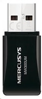 MERCUSYS MW300UM WiFi4 USB adapter (N300,2,4GHz,USB2.0)