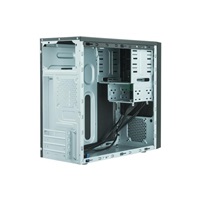 CHIEFTEC Elox Series / Minitower, HO-12B-OP, čierna, bez zdroja napájania