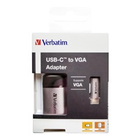 VERBATIM 49145 Adaptér USB-C™ na VGA HUB