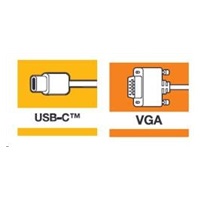 VERBATIM 49145 Adaptér USB-C™ na VGA HUB