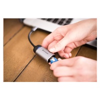 VERBATIM 49146 Adaptér USB-C™ na gigabitový Ethernet Rj45 HUB