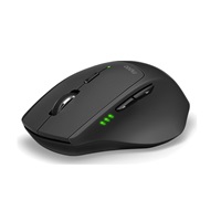Bezdrôtová laserová myš RAPOO MT550, viacrežimová: 2.4 GHz, Bluetooth 3.0 & 4.0, čierna