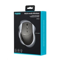 Bezdrôtová laserová myš RAPOO MT550, viacrežimová: 2.4 GHz, Bluetooth 3.0 & 4.0, čierna