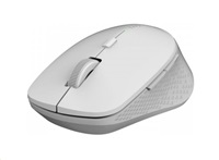 Myš RAPOO M300 Silent Wireless Optical Mouse, Multi-mode: 2.4 GHz, Bluetooth 3.0 & 4.0, Sivá