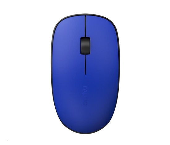 RAPOO Mouse M200 Silent Multi-Mode Wireless Mouse, modrá